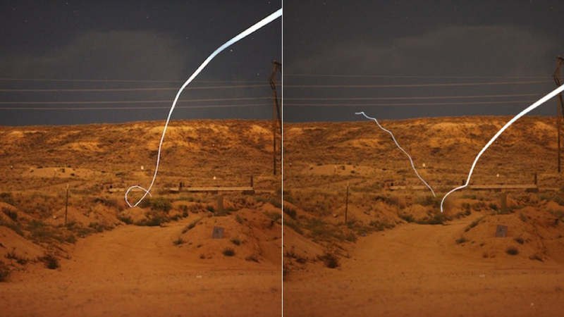 Illustration for article titled This self-guided bullet can chase you down from over a mile away